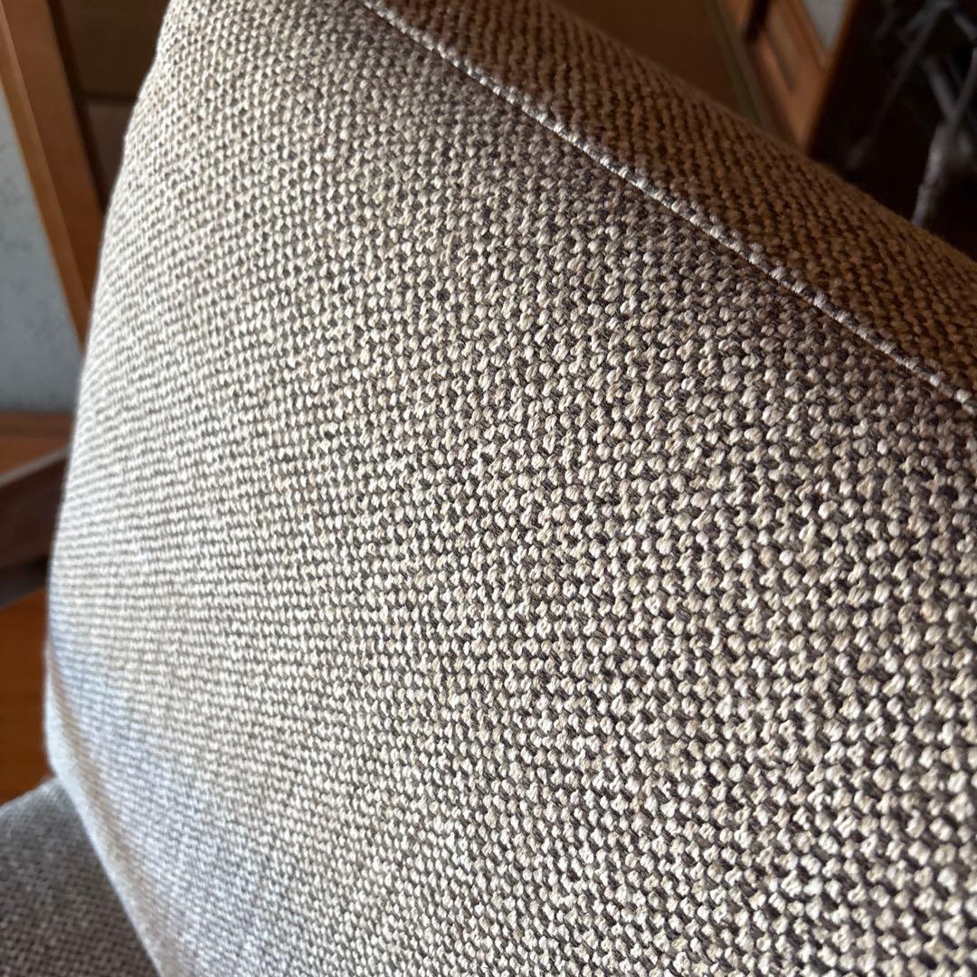 ※今月で処分します　大幅値下げ【座面カバー手洗い洗濯済み】1人掛けソファ グレー