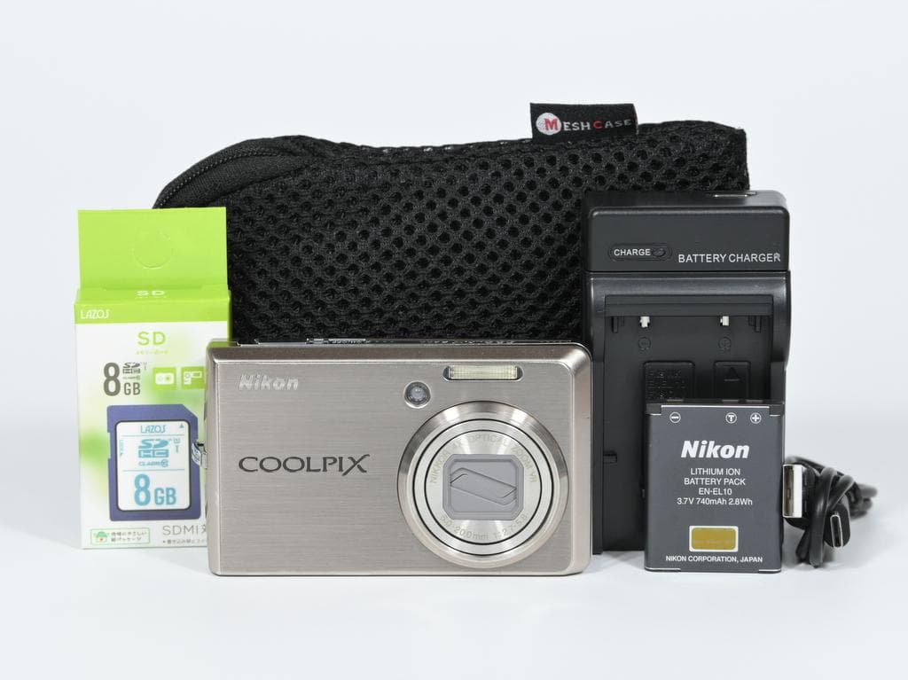【美品】 ニコン　Nikon COOLPIX S600 ピンクゴールド