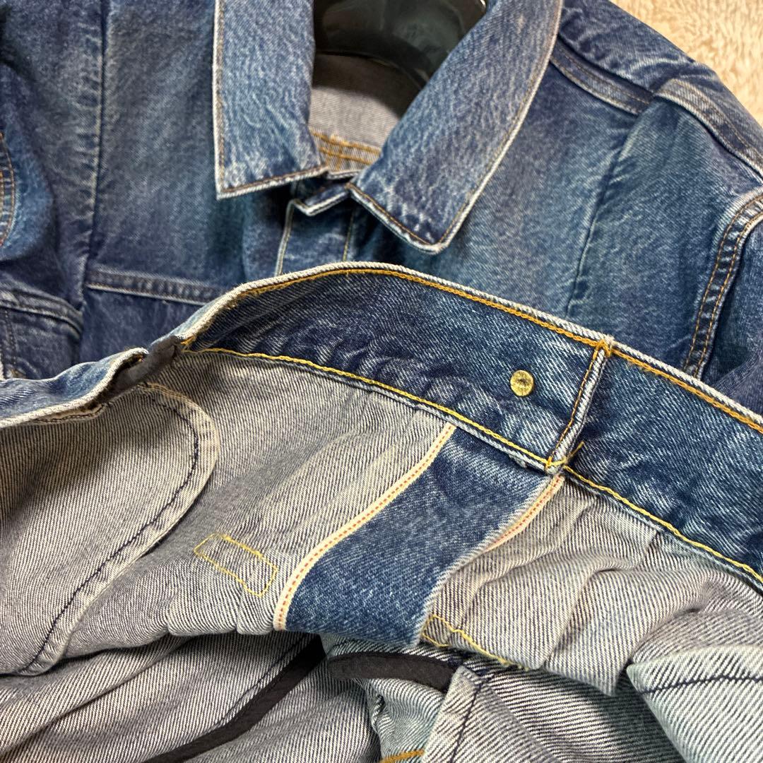 パムパムオンニ国内正規sacai✖️levi's デニムジャケット 4