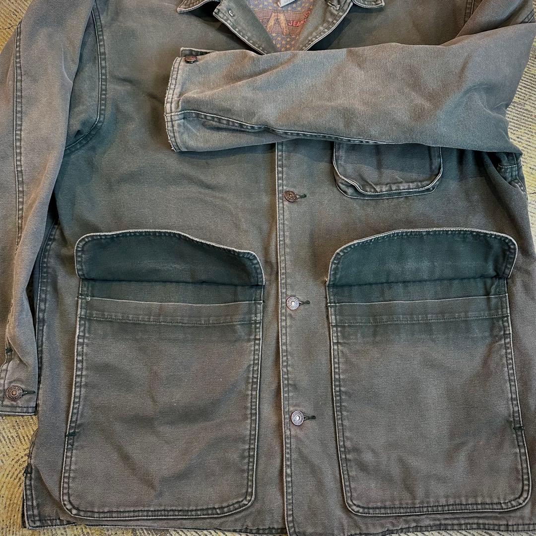 希少 リーバイス ダックジャケット モスグリーン ビンテージ M