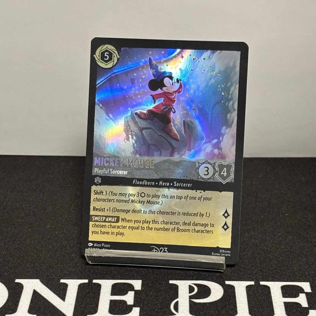 ロルカナ　英語版　ミッキーマウス　D23 プロモ れい