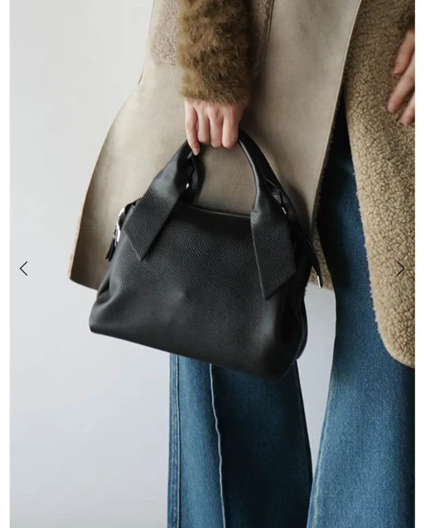 RADIATE　リボンディティールレザー2WAYバッグ