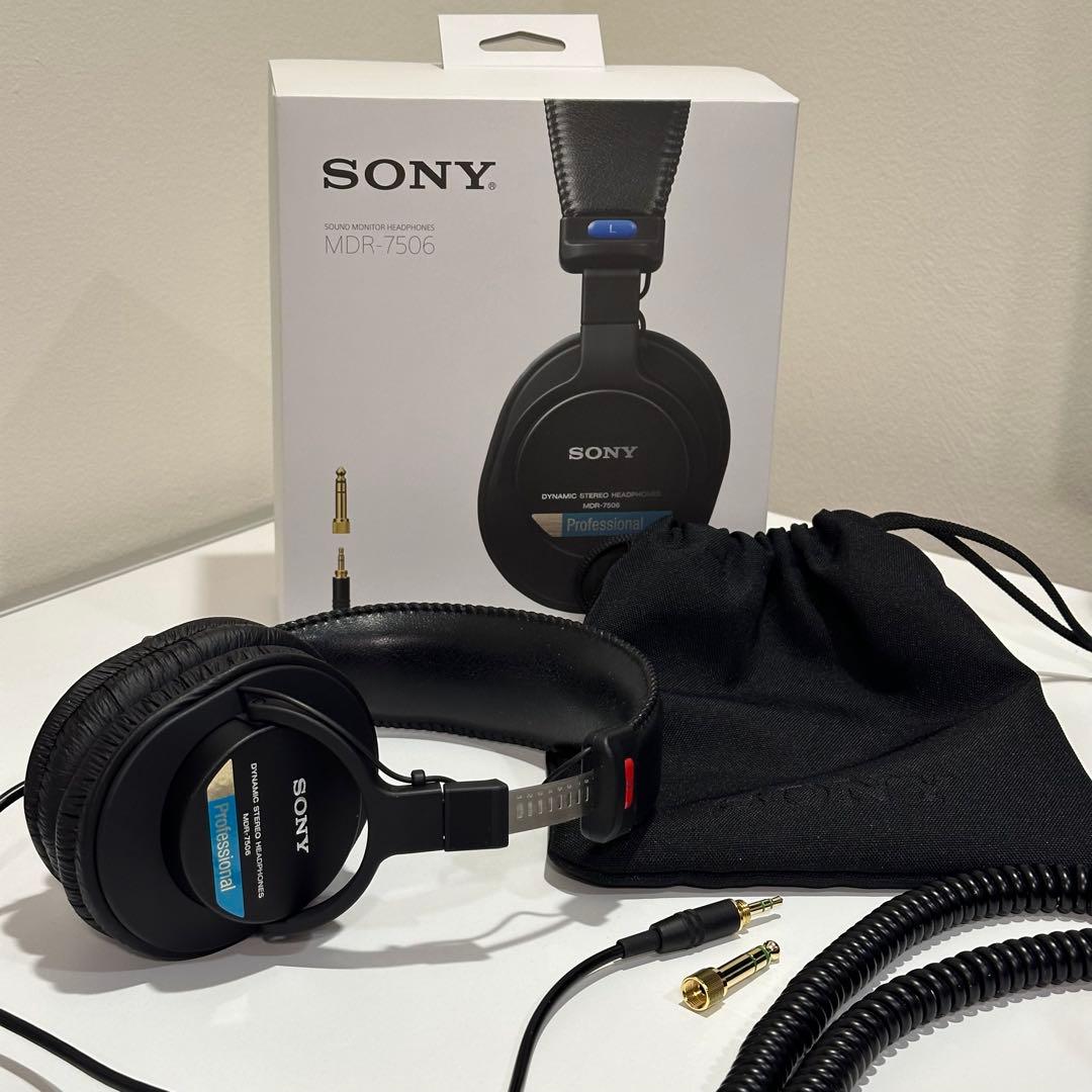 SONY MDR-7506 スタジオモニター ヘッドホン 有線