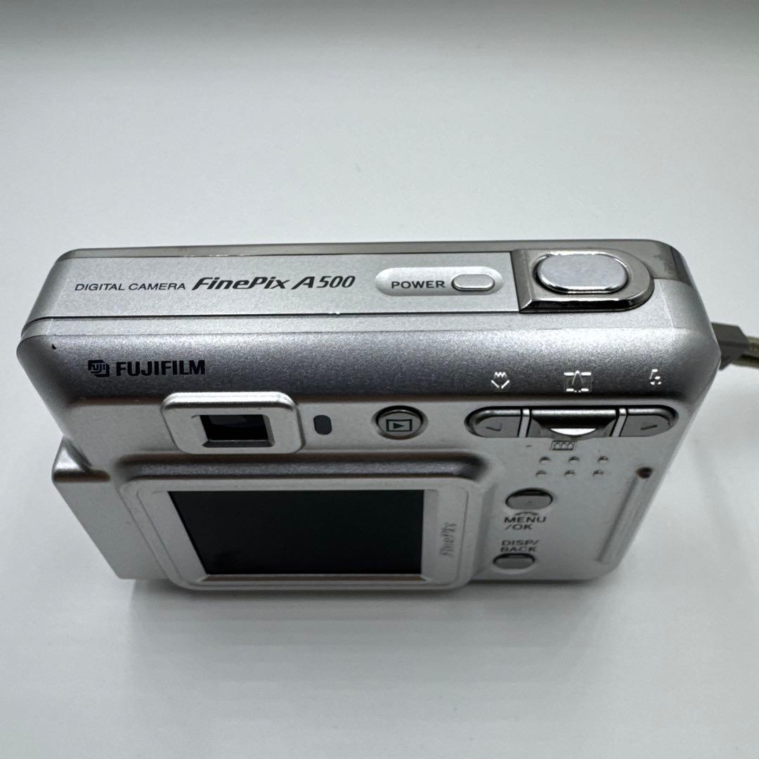 【希少】FUJIFILM FINEPIX A500 ブルー 乾電池 付属品多数