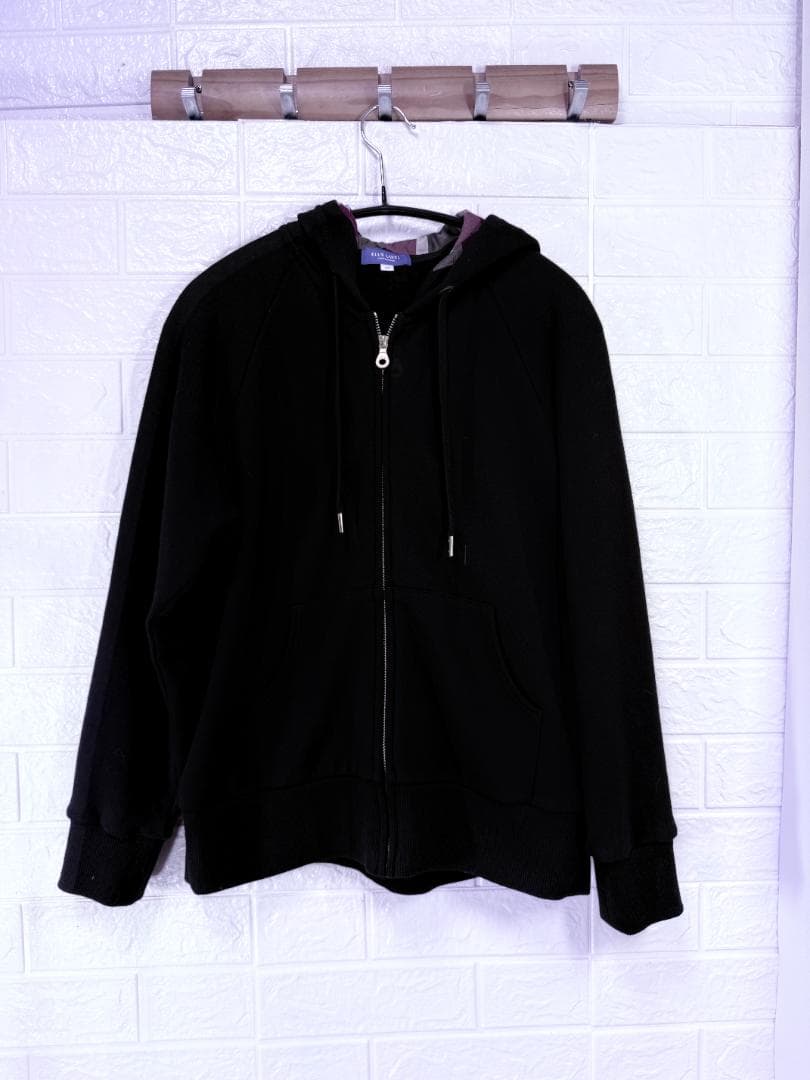 BLUE LABEL クレストブリッジ ブラックパーカー サイズ40 (L) 黒