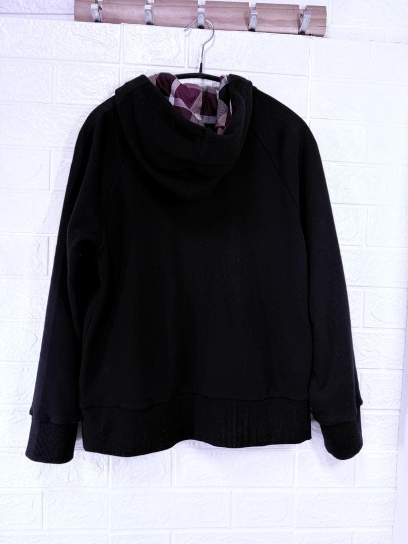 BLUE LABEL クレストブリッジ ブラックパーカー サイズ40 (L) 黒