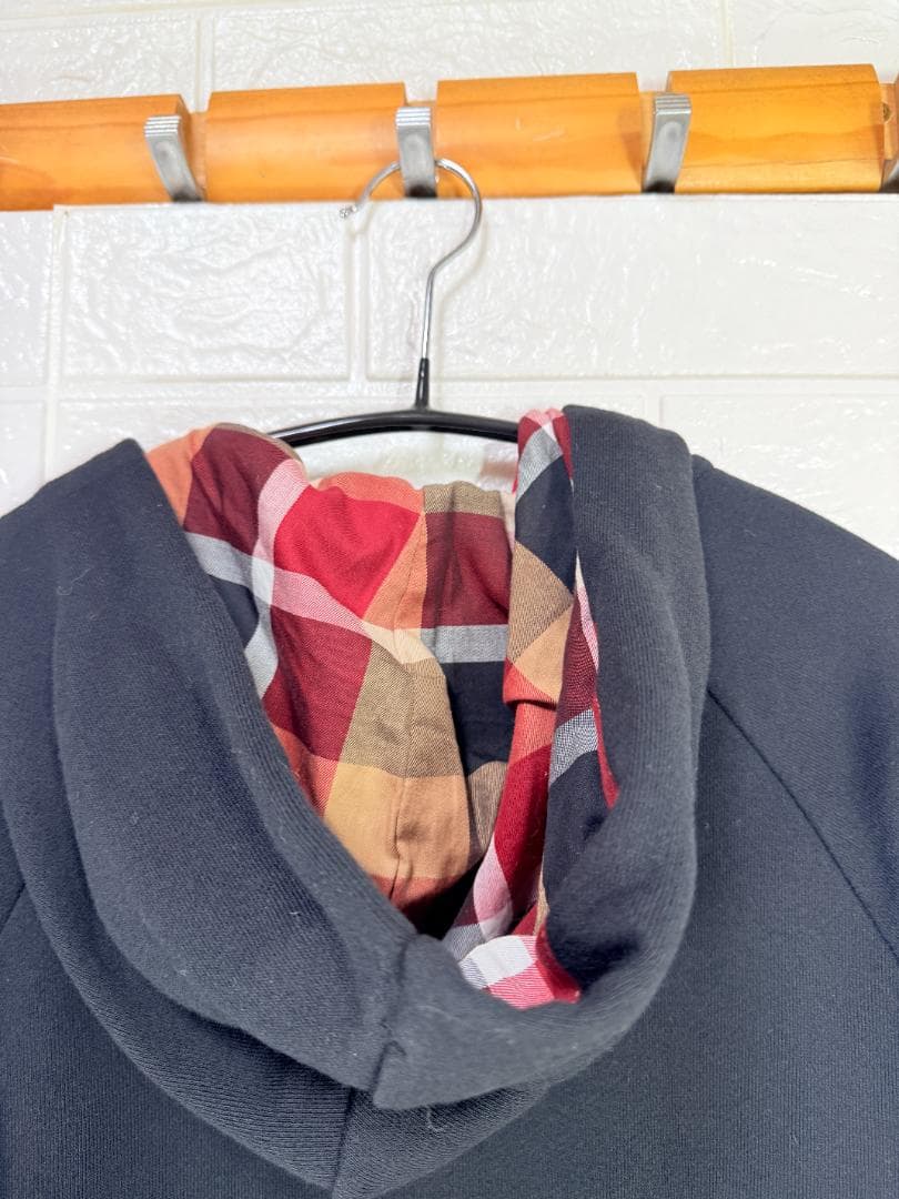 BLUE LABEL クレストブリッジ ブラックパーカー サイズ40 (L) 黒