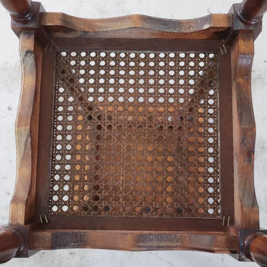 値下げ カリモク家具 コロニアル 花台 電話台 高さ70cm ブナ材 クラシカル