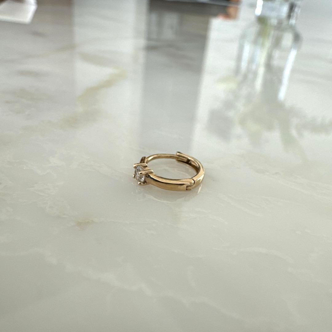 MEJURI シングルフープ　14K