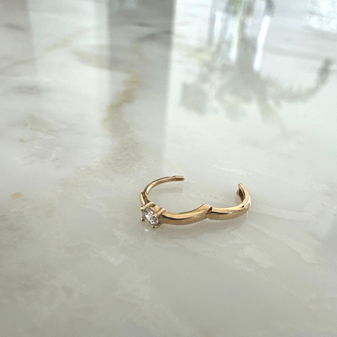 MEJURI シングルフープ　14K