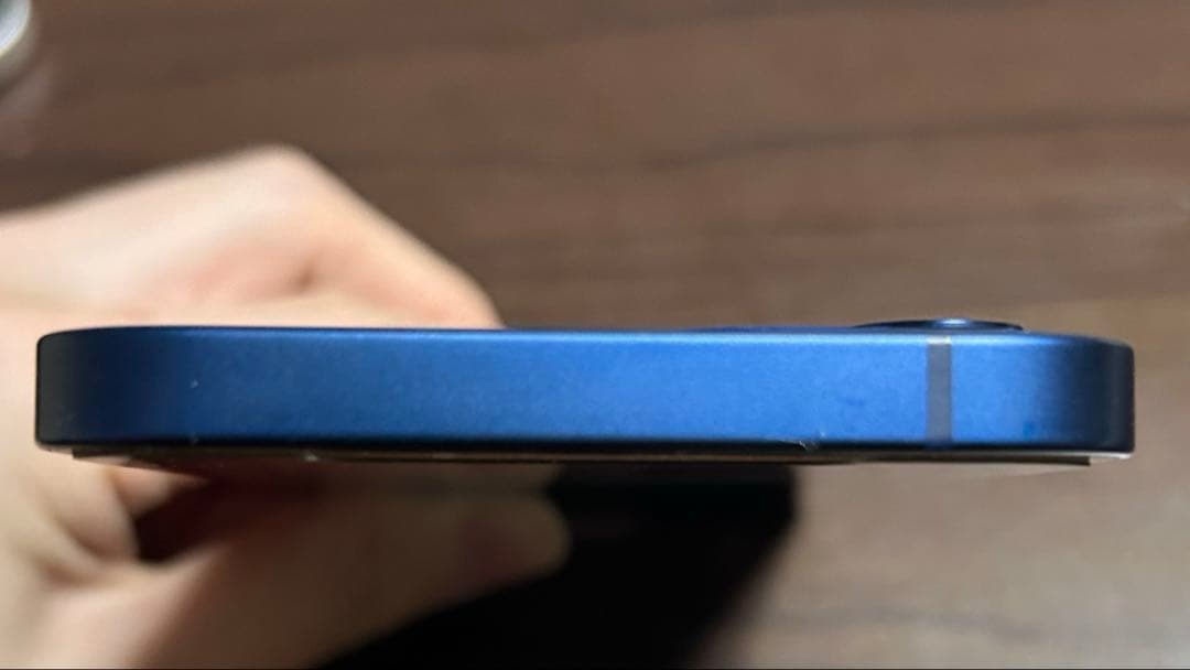 Apple iPhone12 本体 ブルー 最大容量85%