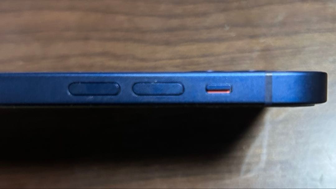 Apple iPhone12 本体 ブルー 最大容量85%