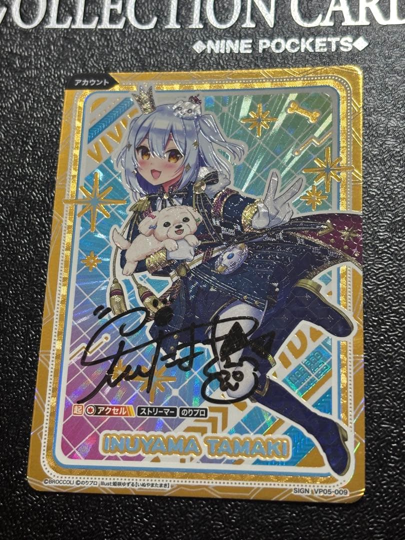 Vividz 犬山たまき　直筆サイン　のりプロ　SING プレシャスメモリーズ