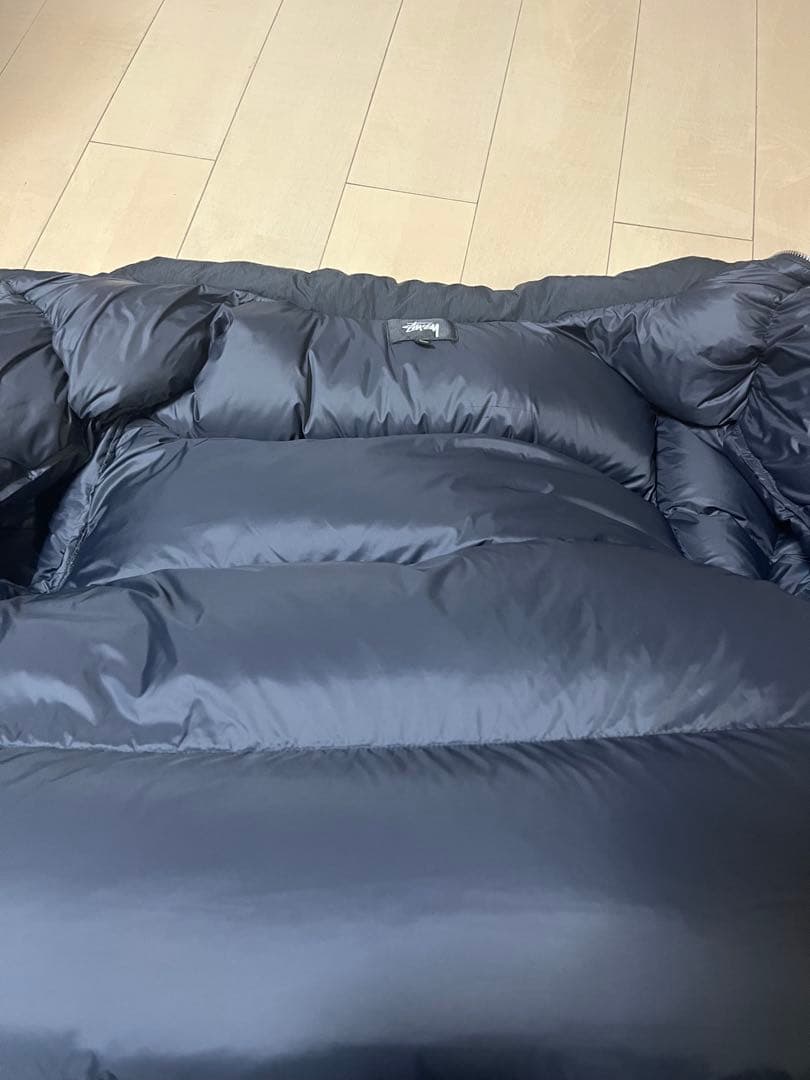 【正規品】【美品】STUSSY DOWN PUFFER NYLON