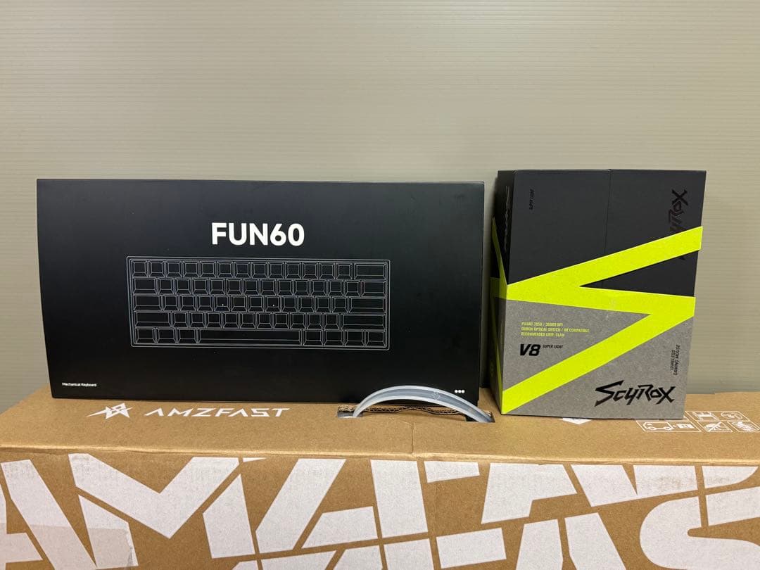 ゲーミング3点セット 320Hzモニター/V8マウス/改造キーボード