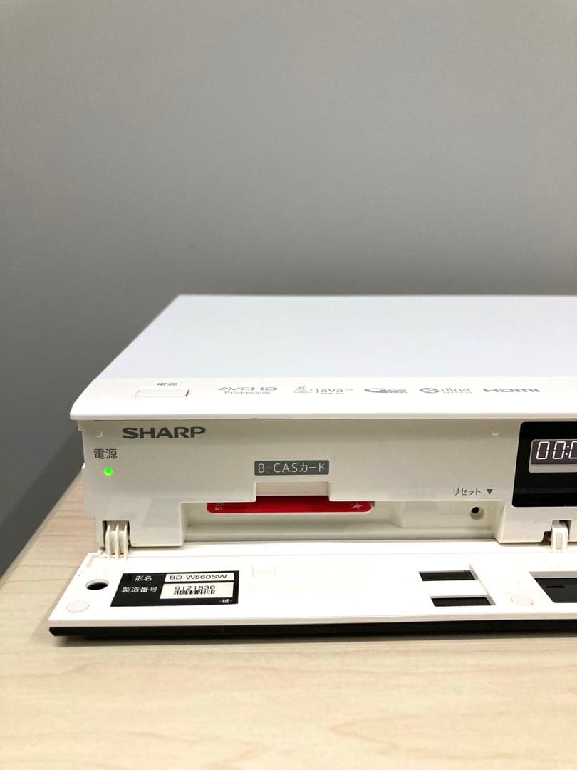 綺麗　シャープ　AQUOS ブルーレイ　BD-W 560SW