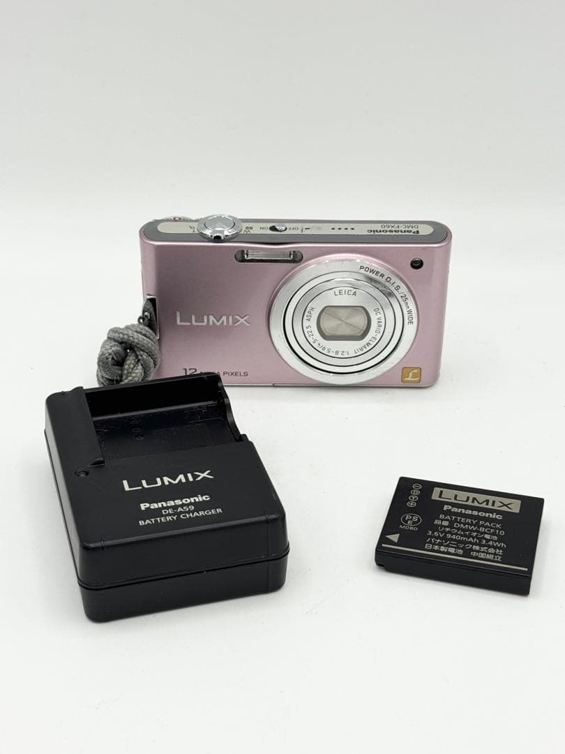 Panasonic LUMIX DMC-FX60 ピンク 動作確認済み