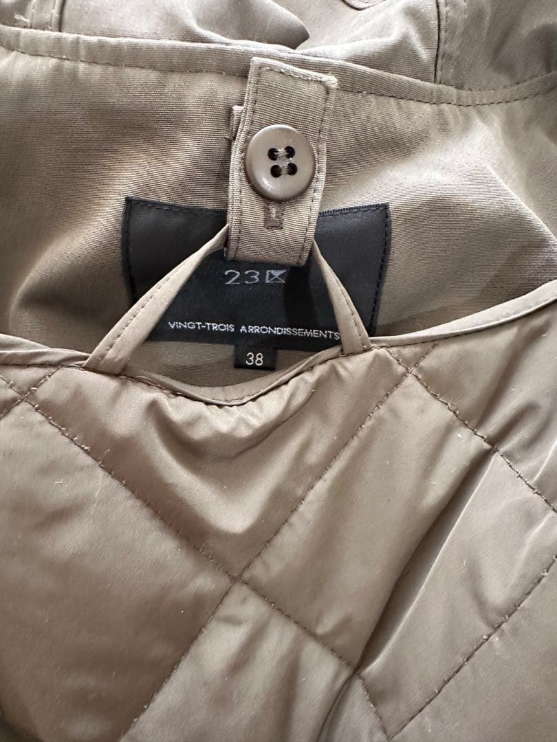 撥水加工　ミリタリーダウンコート