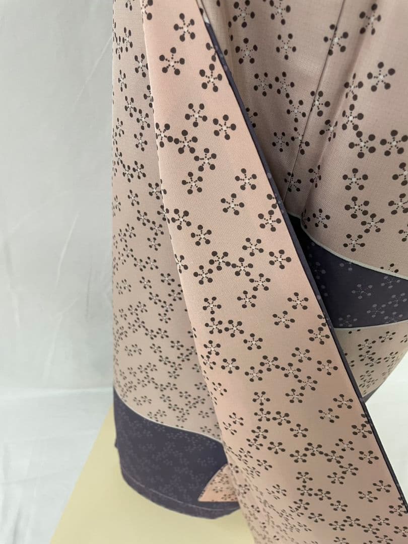 お見分け済　新品未使用　大島紬創作訪問着と袋帯