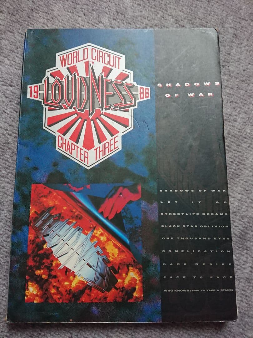 LOUDNESS Shadows of War バンドスコア