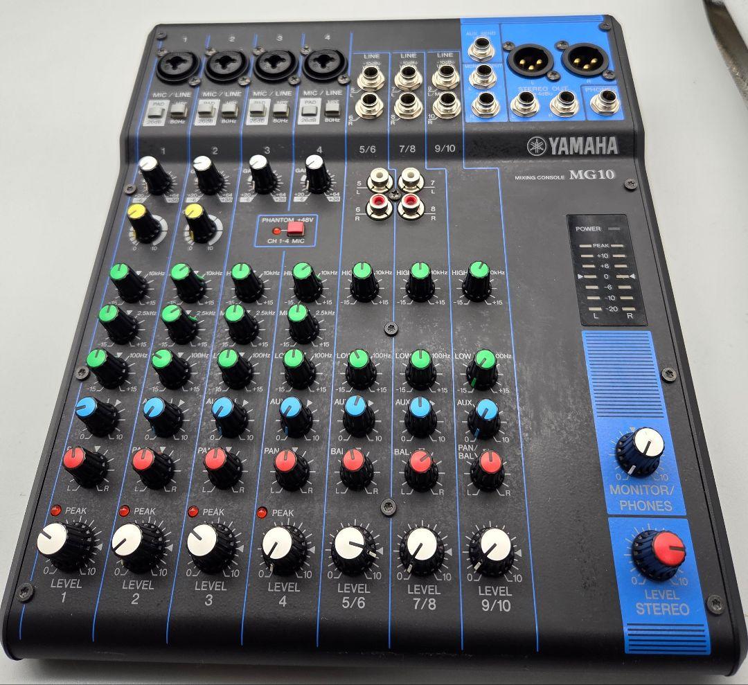 ヤマハ　YAMAHA MG10 アナログミキサー