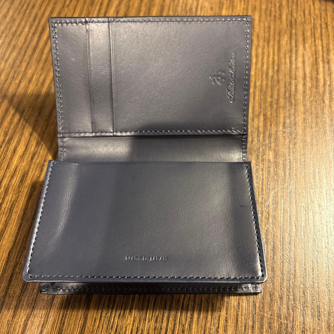 タイキ　【新品未使用】Brooks Brothers名刺入れ　ブラック