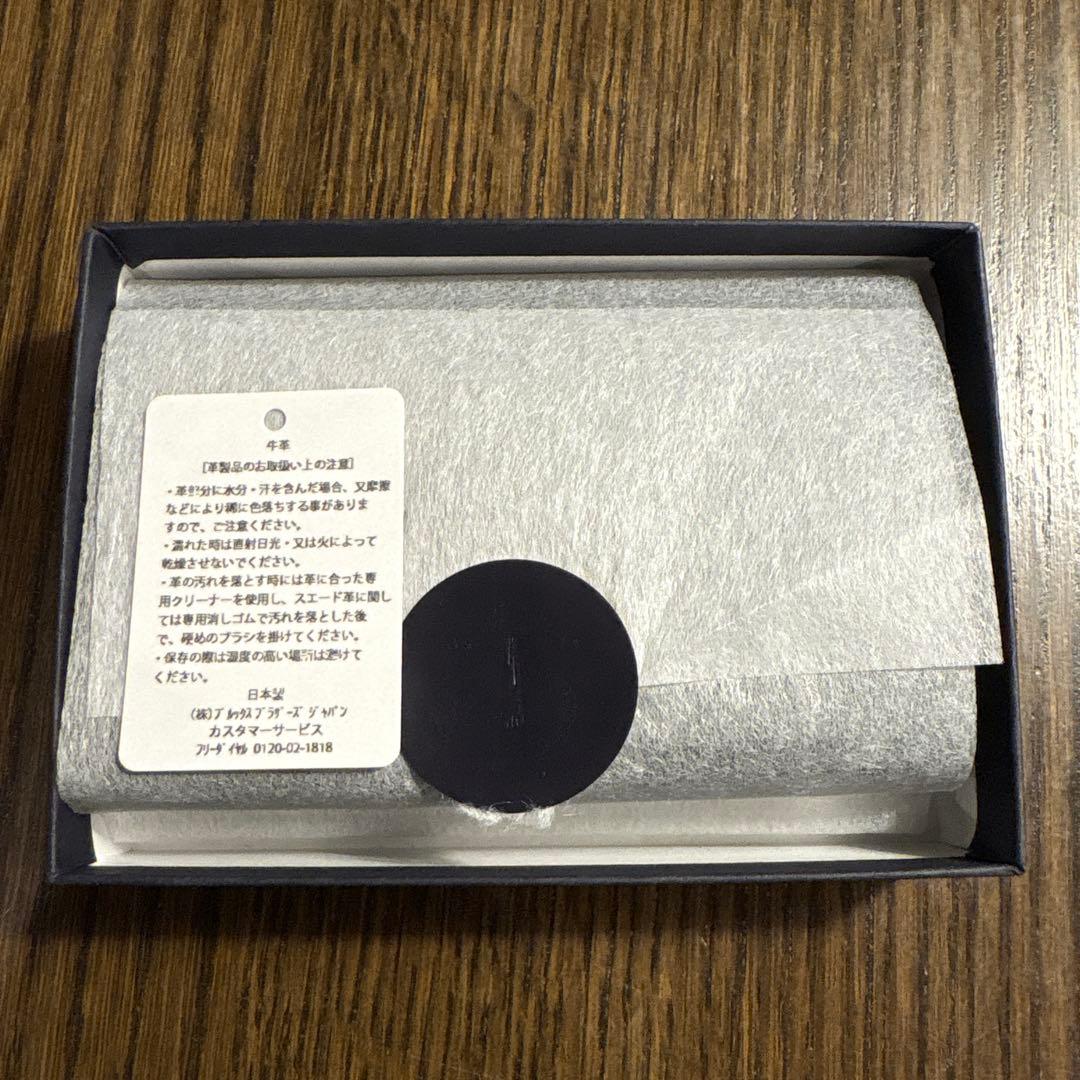 タイキ　【新品未使用】Brooks Brothers名刺入れ　ブラック