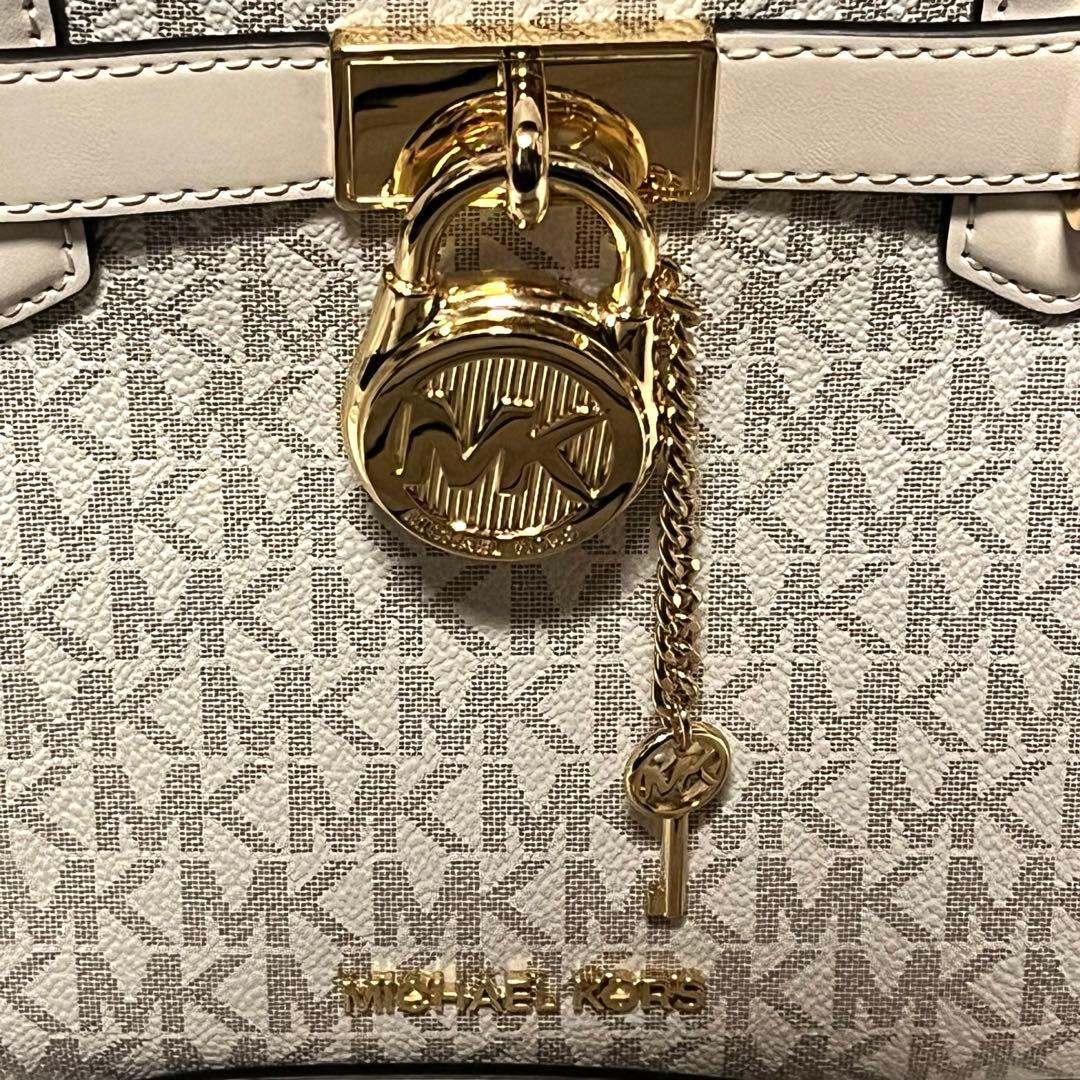 MICHEAL KORS HAMILTON サッチェルスモール MKシグネチャー