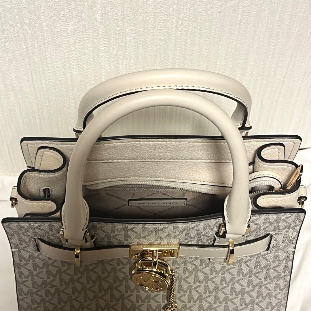 MICHEAL KORS HAMILTON サッチェルスモール MKシグネチャー
