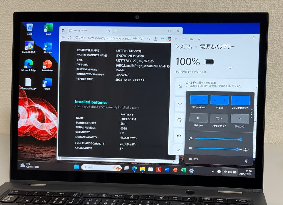 累積199 Lenovo L13 Yoga Gen4 16GB LTE タッチ