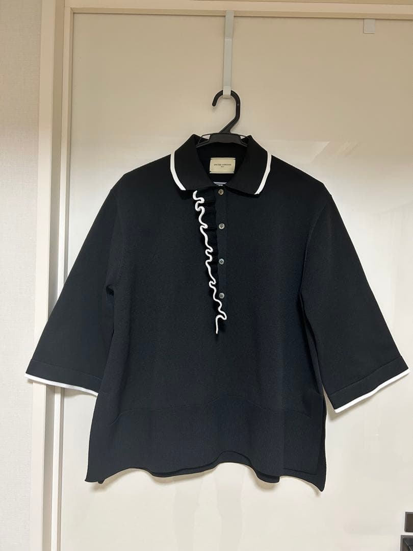 ユナイテッドアローズ ミニマル フリル ポロニット