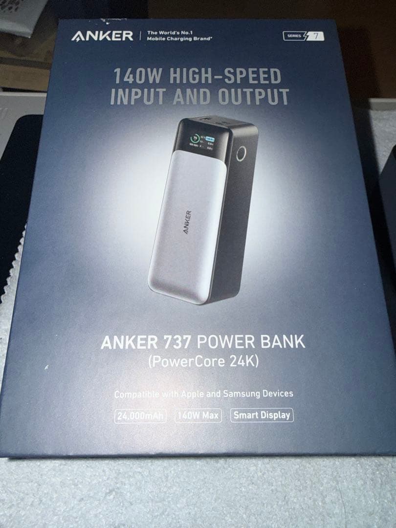 スマホアクセサリー Anker 737 POWER BANK 24000mA