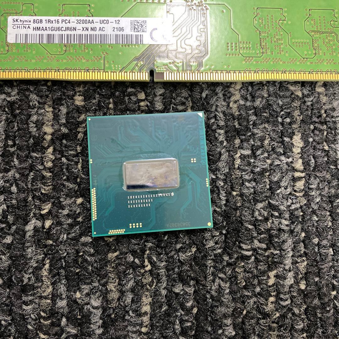 メモリ8GB DDR4 (2枚)+オマケCore i5 CPU