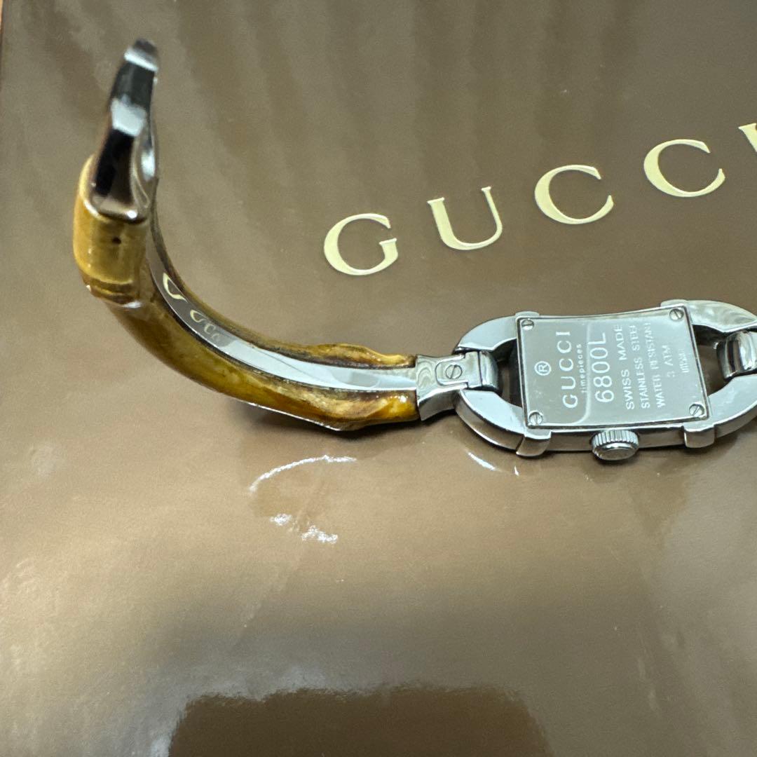 GUCCI レディース 時計 バンブー6800L