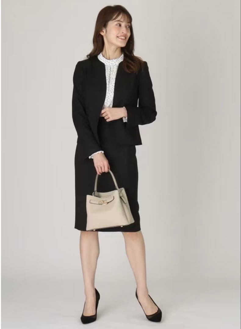 COUP DE CHANCE セットアップ ジャケット スカート ブラック