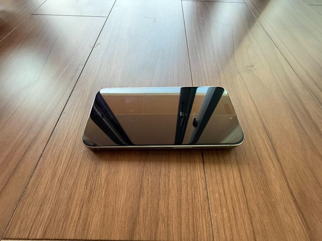 【比較的美品】iPhone 15 Pro 256GB ナチュラルチタニウム