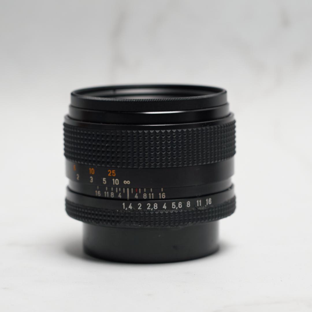 contax planar 50mm f1.4　コンタックス