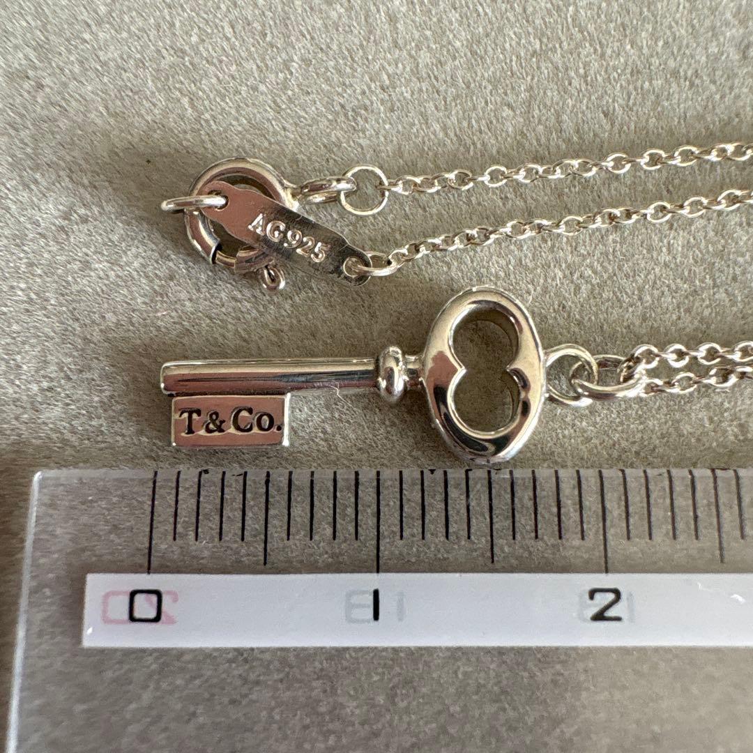 Tiffany & Co. ♡ キー型ネックレス 全長約40.5cm
