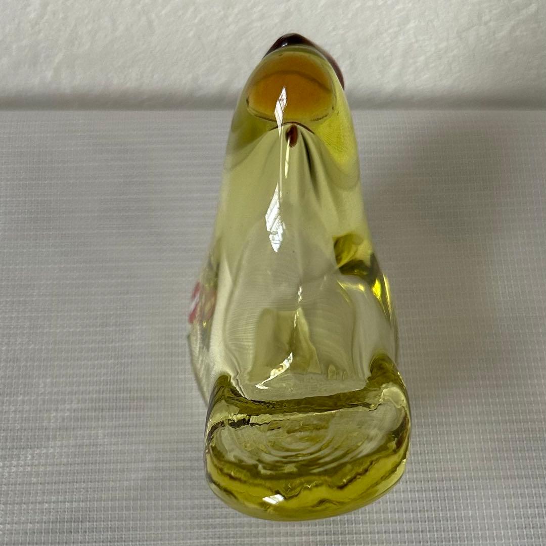 オイバ・トイッカ ガラスの鳥 シエッポ Sieppo レモン　コッパー