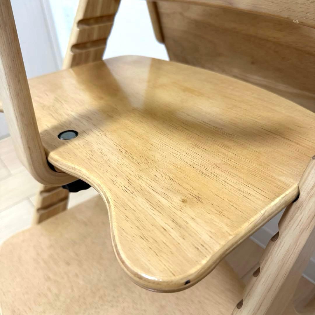 【極美品】大和屋 すくすくチェアスリムプラス① テーブル＆ガード付 ※除菌清掃済