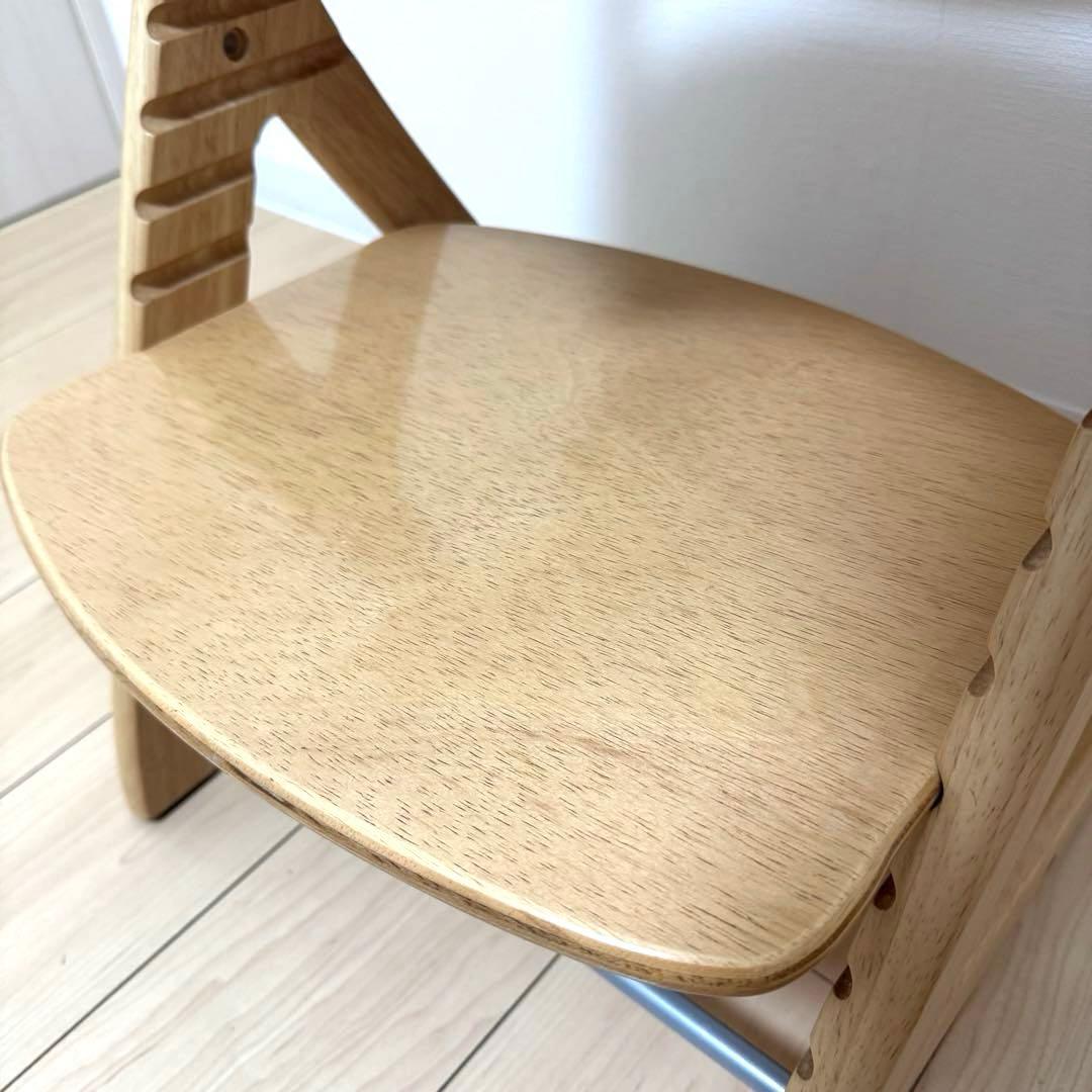 【極美品】大和屋 すくすくチェアスリムプラス① テーブル＆ガード付 ※除菌清掃済