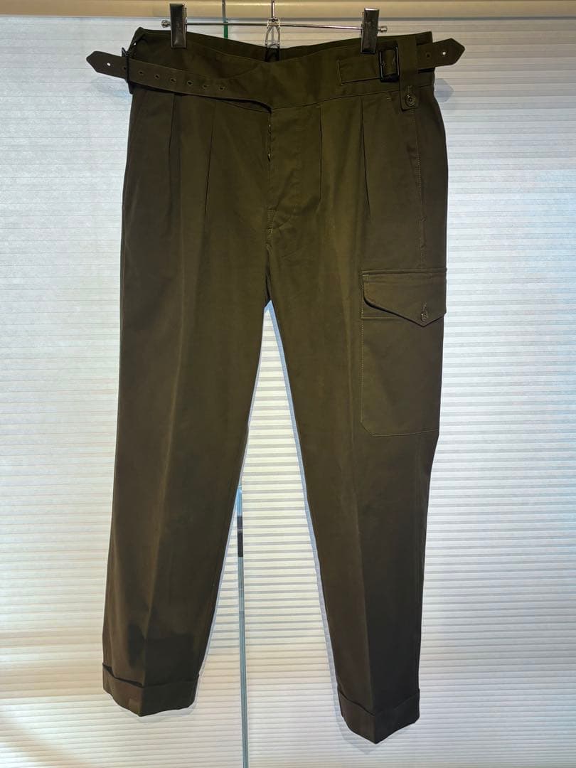 GTA グルカ カーゴ スラックス　カーキ 48