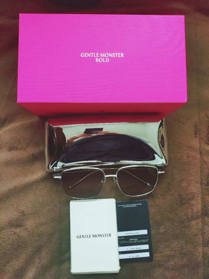 お値下げGENTLE MONSTER BOLD 　Academya 02(BR)