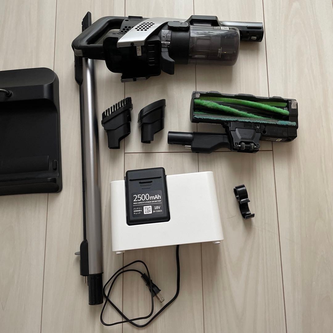 SHARP コードレススティック掃除機 EC-FR9-B