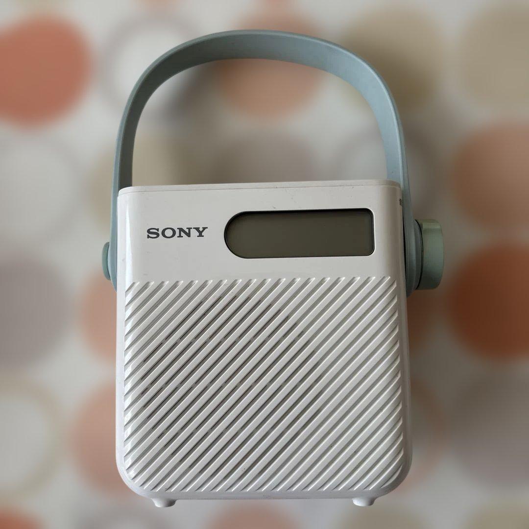 SONY FM/AMシャワーラジオ防滴仕様ICF-S80説明書付き