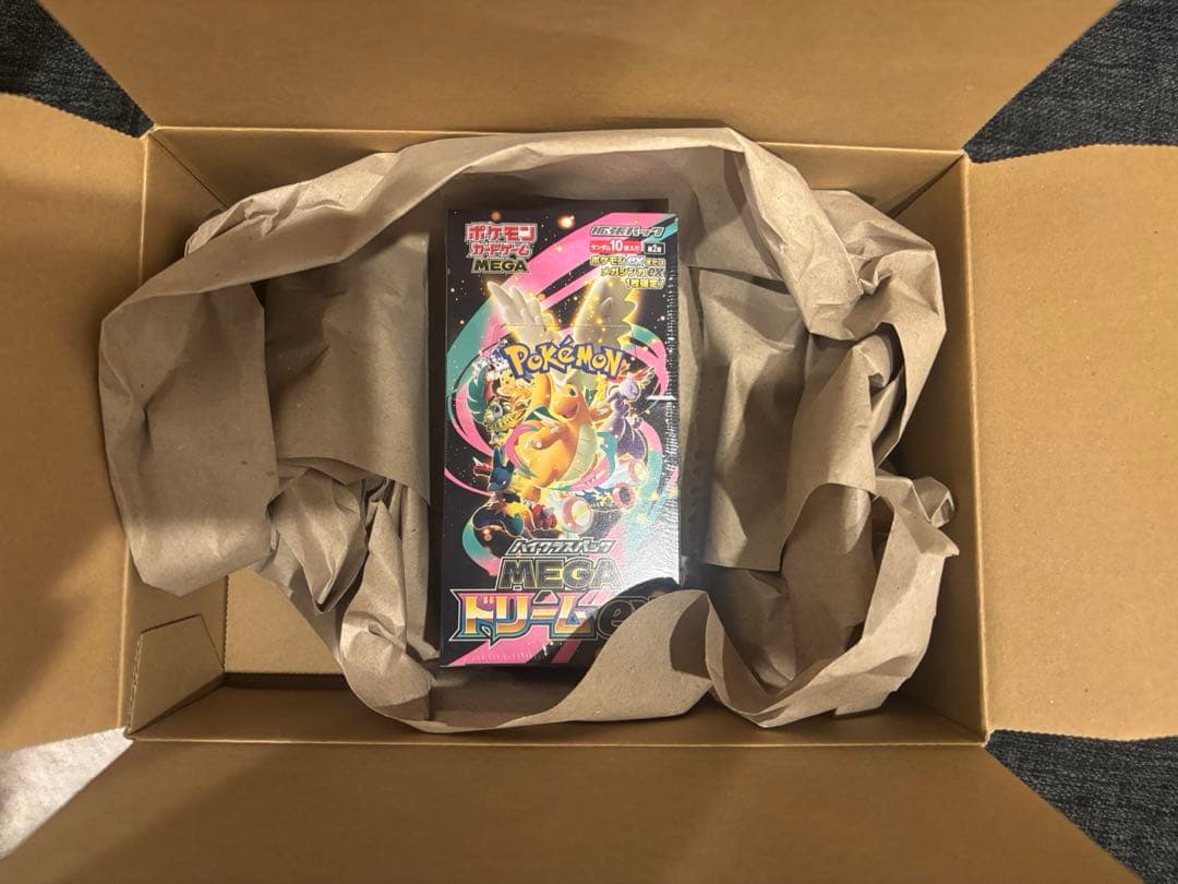 ポケモンカードゲーム MEGAドリームex 1BOX シュリンク付き