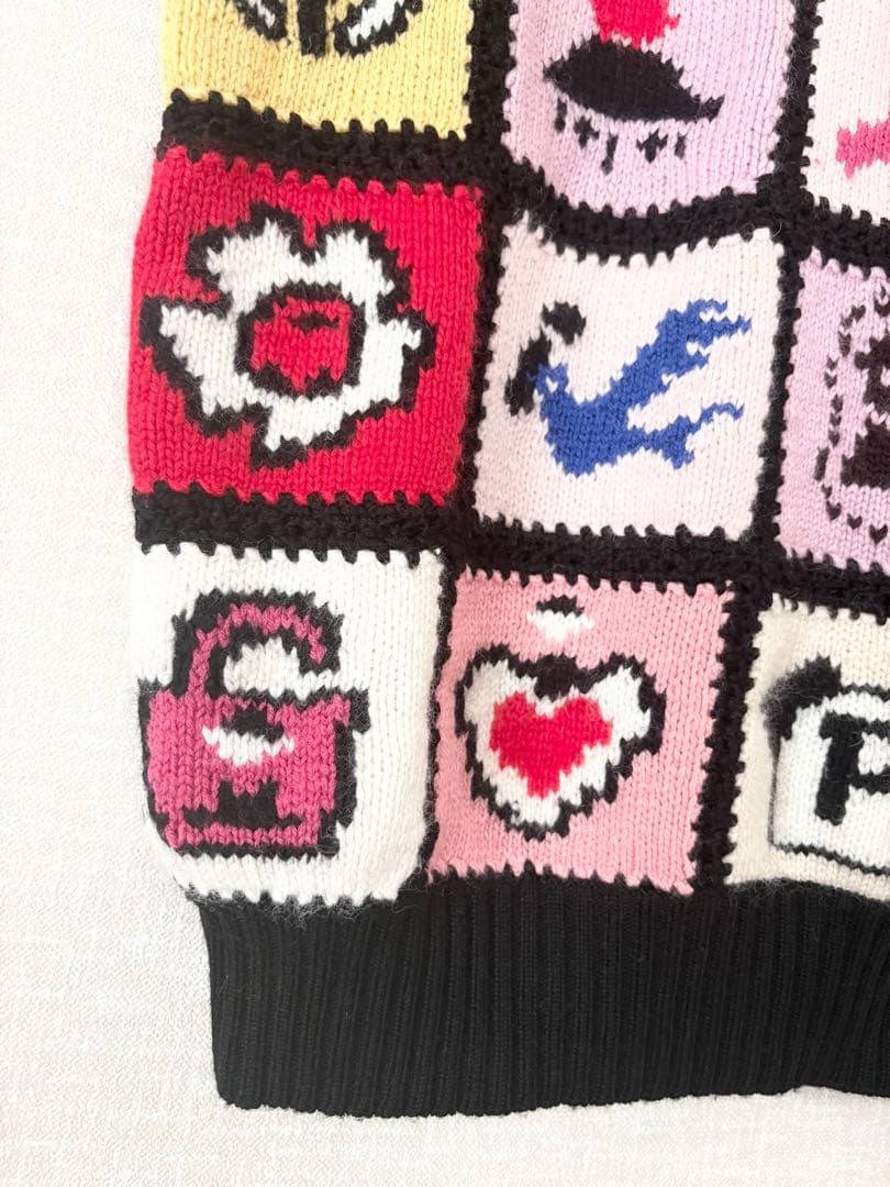 ❤️新品未使用❤️PICONE CLUBピッコーネクラブ カラフル ニットベストM