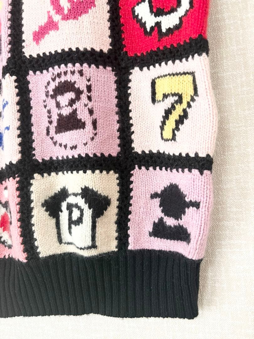 ❤️新品未使用❤️PICONE CLUBピッコーネクラブ カラフル ニットベストM