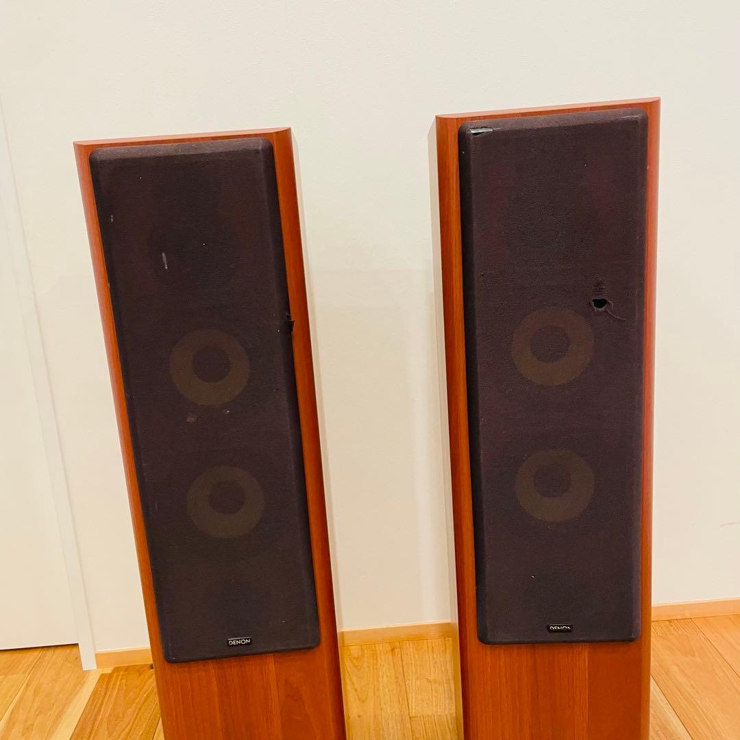 ②　DENON トールボーイスピーカー システム SC-T555SA