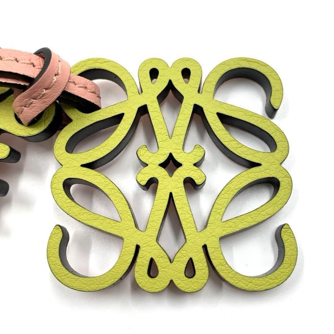 未使用級　LOEWE　ロエベ　チャーム　シーホース　アナグラム　リバーシブル